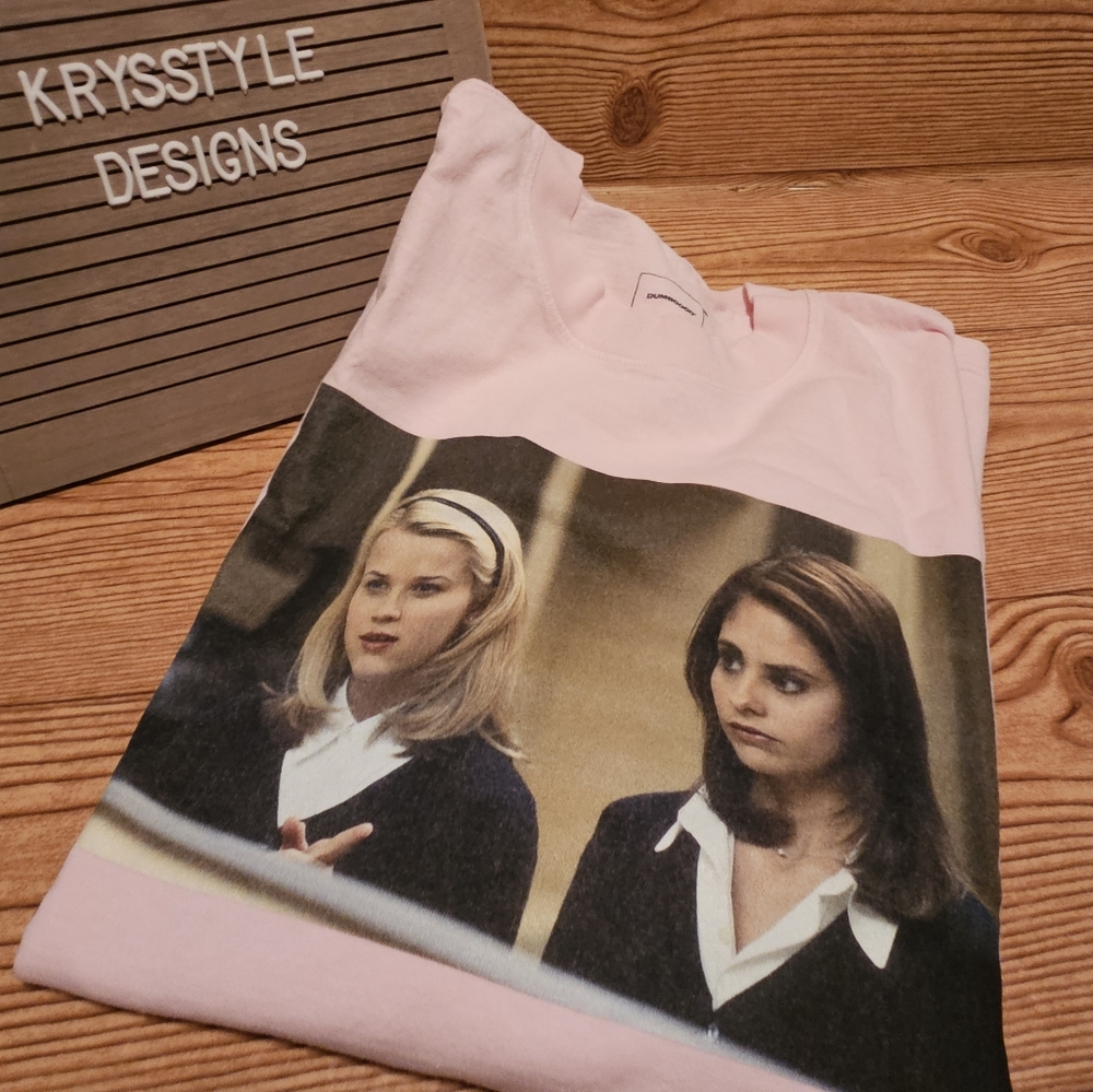 Cruel Intentions Medium Pink Long Sleeve T Shirt Retro Tee